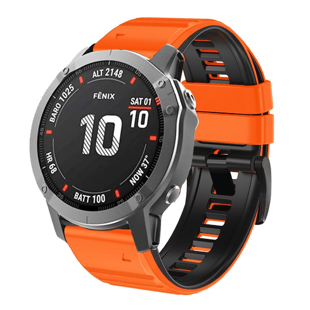 Vildt fed Universal Silikone Rem - Orange#serie_3