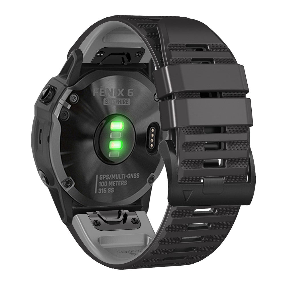 Vildt fed Universal Silikone Rem - Sølv#serie_7