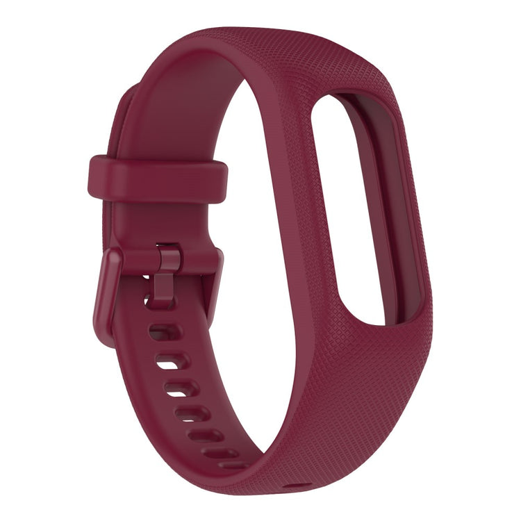 Meget smuk Garmin Vivosmart 5 Silikone Rem - Rød#serie_5