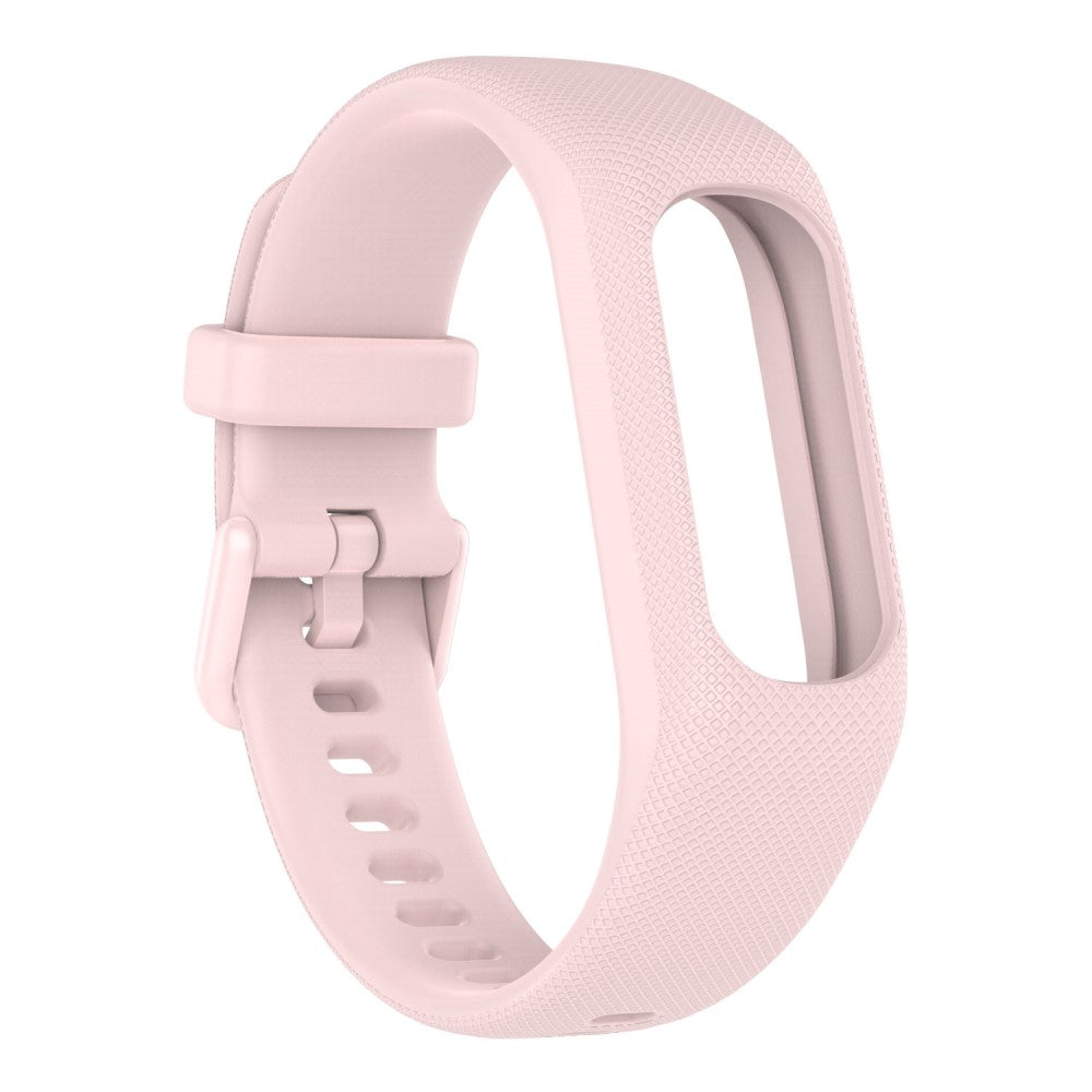 Meget smuk Garmin Vivosmart 5 Silikone Rem - Pink#serie_7