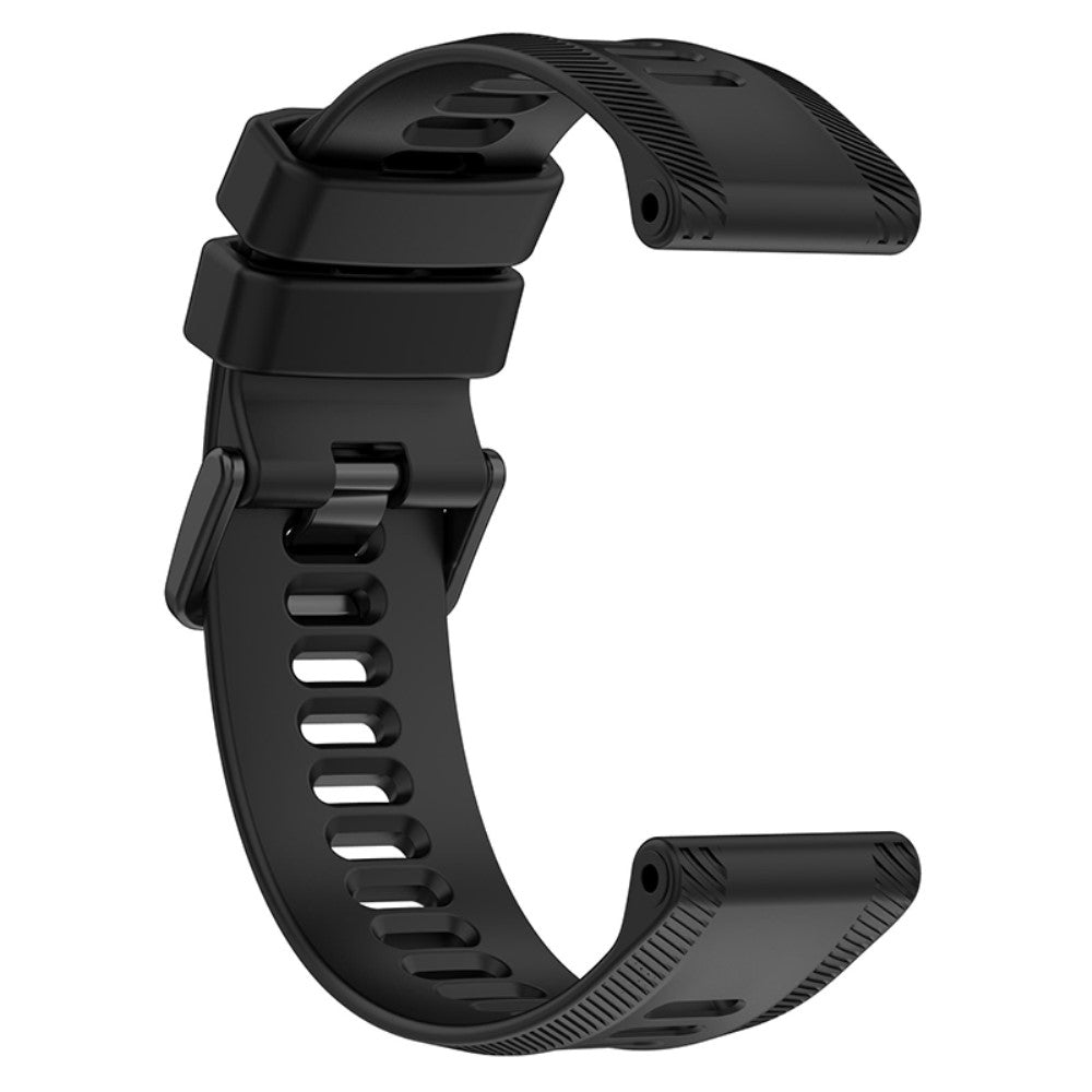 Stilren Garmin Forerunner 955 Silikone Urrem - Sort#serie_1