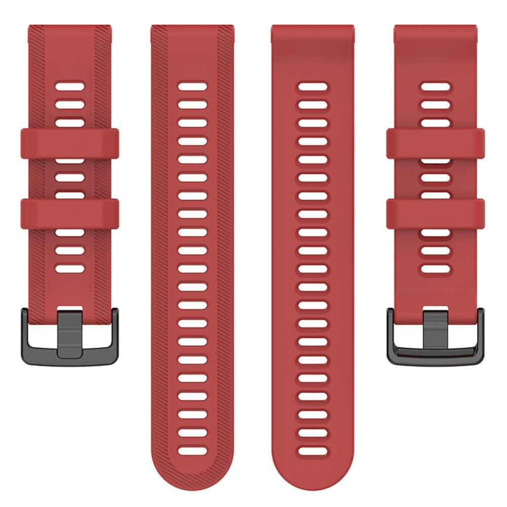 Stilren Garmin Forerunner 955 Silikone Urrem - Rød#serie_3
