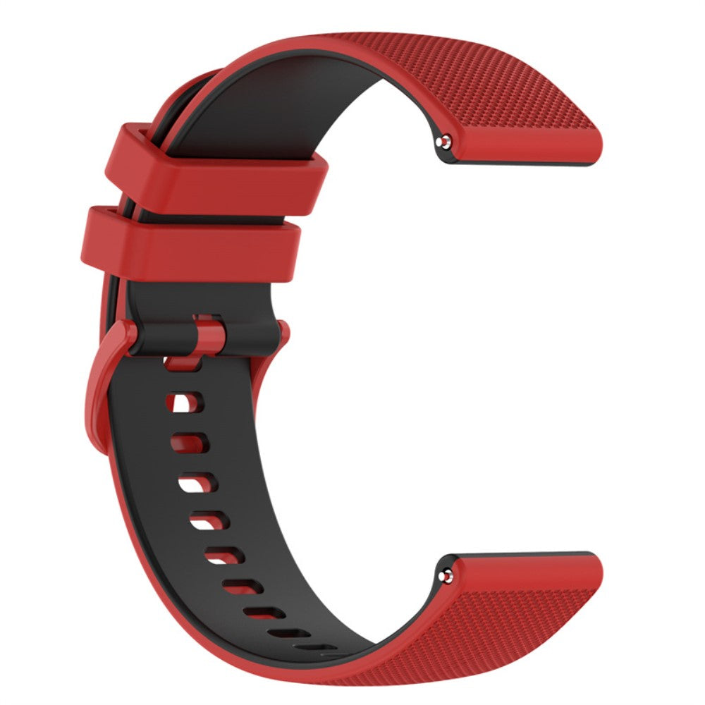 Mega fed Universal Garmin Silikone Urrem - Rød#serie_5