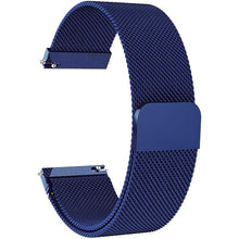 Fed Garmin Forerunner 645 / Garmin Forerunner 245 Metal Rem - Blå#serie_2