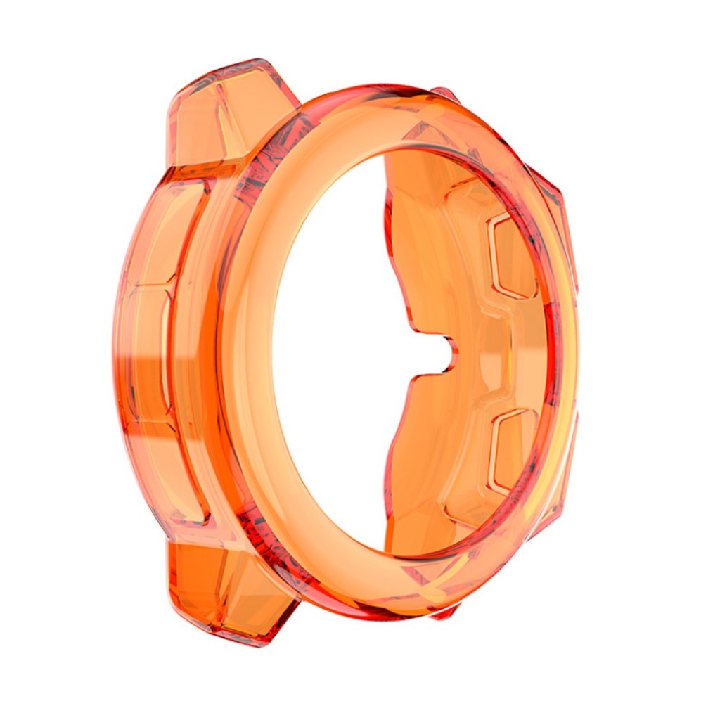 Garmin Instinct Gennemsigtig Silikone Bumper  - Orange#serie_3