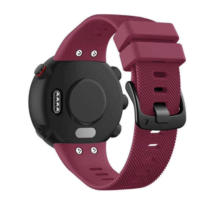 Alle tiders Garmin Forerunner 45 Silikone Rem - Rød#serie_5