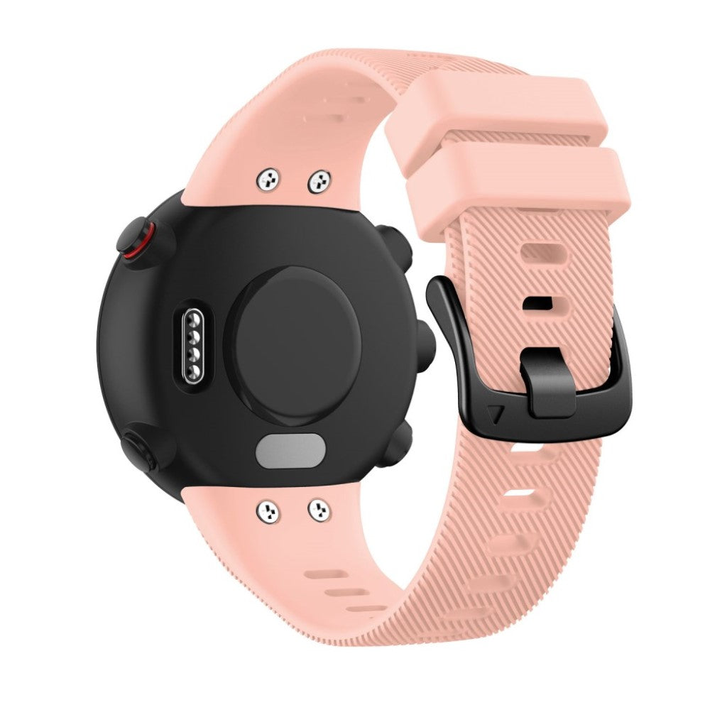 Alle tiders Garmin Forerunner 45 Silikone Rem - Pink#serie_6