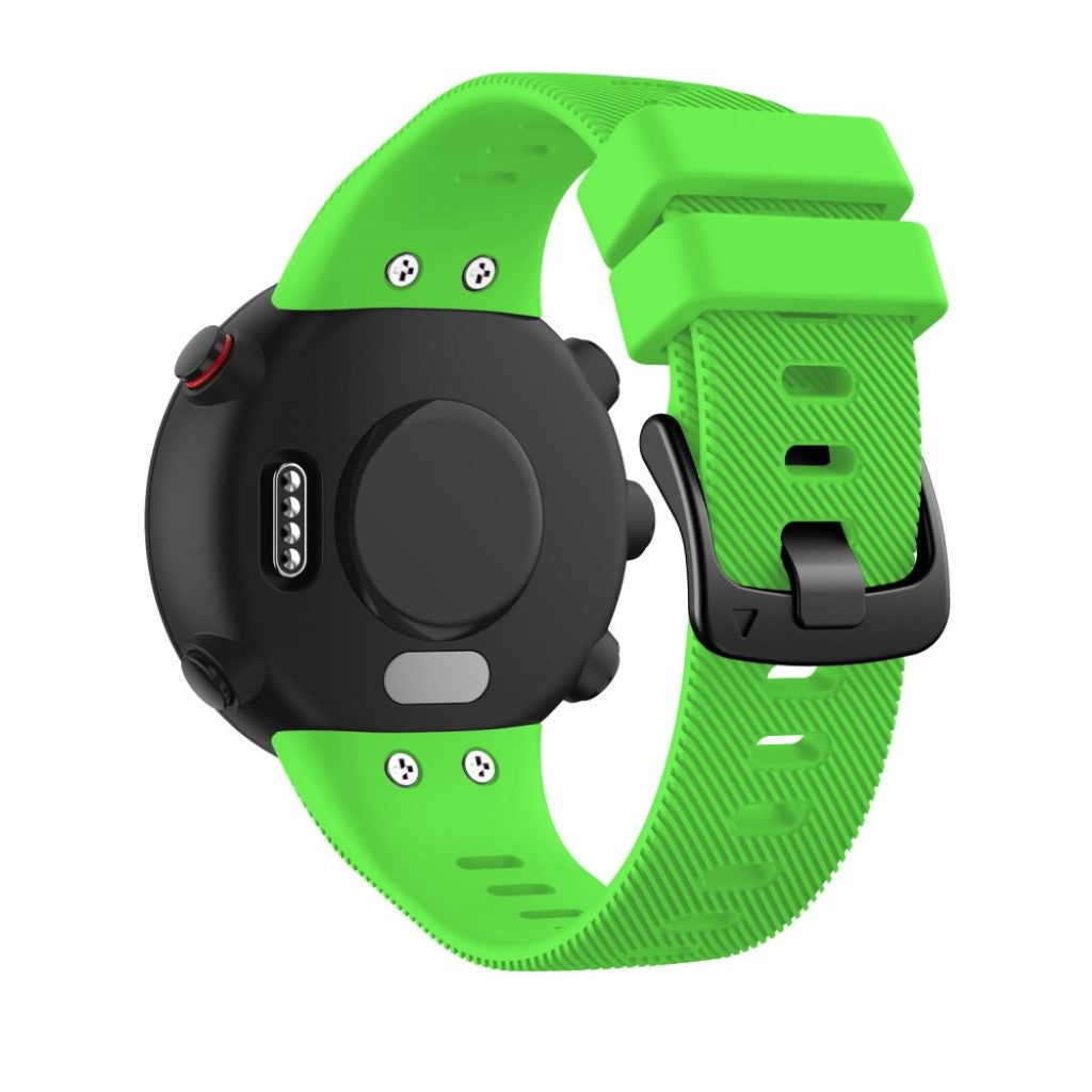 Alle tiders Garmin Forerunner 45 Silikone Rem - Grøn#serie_8