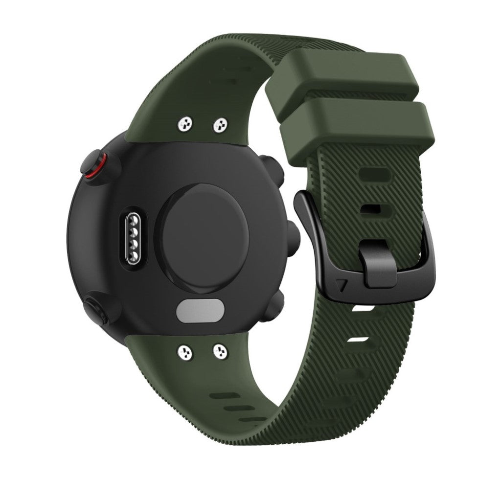 Alle tiders Garmin Forerunner 45 Silikone Rem - Grøn#serie_9