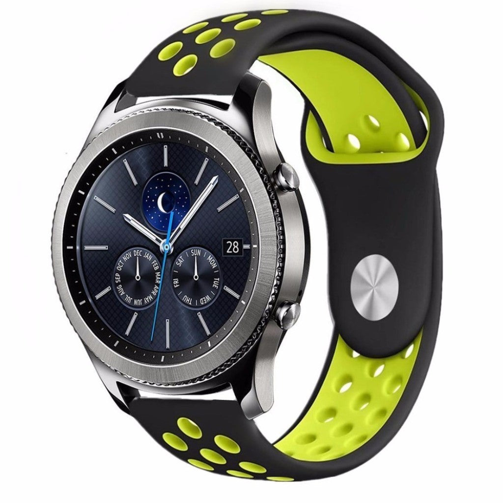 Vildt fantastisk Garmin Venu Silikone Rem - Sort#serie_1
