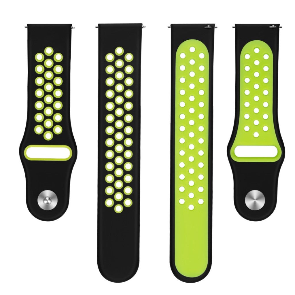 Vildt fantastisk Garmin Venu Silikone Rem - Sort#serie_1