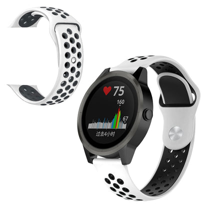 Vildt fantastisk Garmin Venu Silikone Rem - Hvid#serie_4