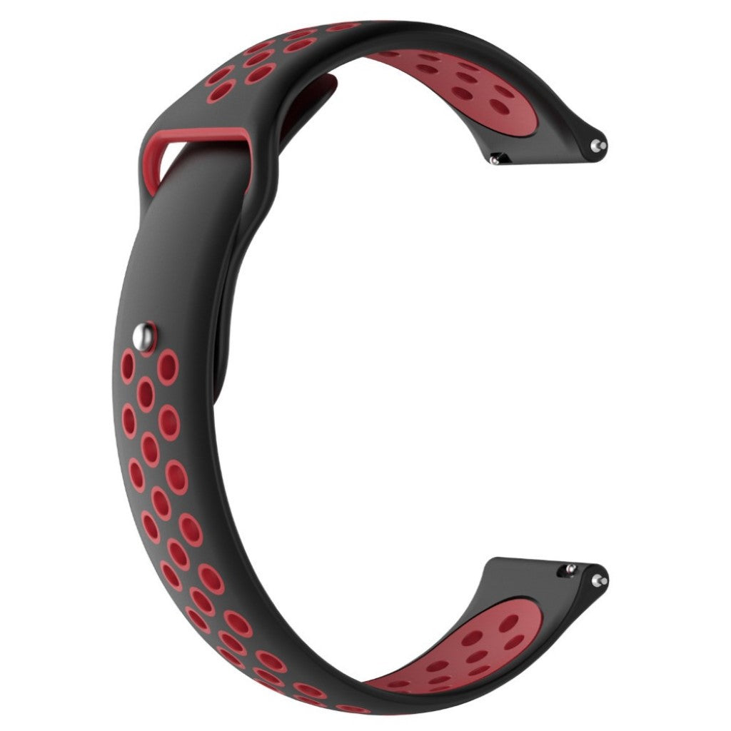 Vildt fantastisk Garmin Venu Silikone Rem - Sort#serie_6