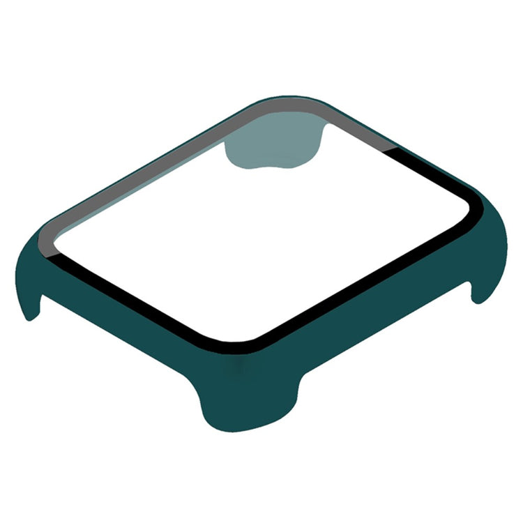 Fed Oppo Watch 2 (42mm) Cover med Skærmbeskytter i Plastik og Hærdet Glas - Grøn#serie_6