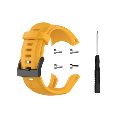 Vildt cool Suunto 5 Silikone Rem - Gul#serie_4