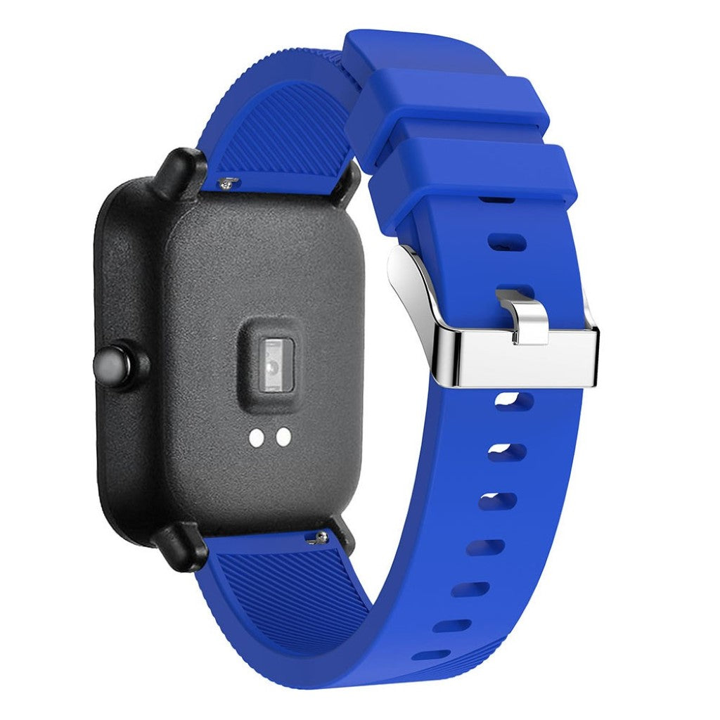 Super cool Amazfit Youth Silikone Rem - Blå#serie_6