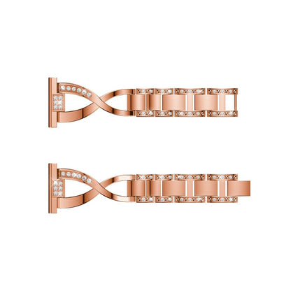 Vildt pænt Amazfit GTS Metal og Rhinsten Rem - Pink#serie_3
