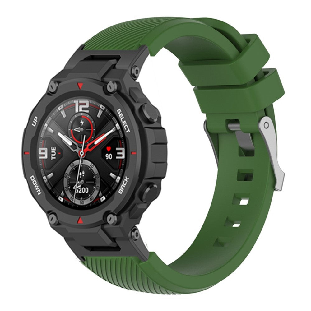 Cool Amazfit T-Rex Pro / Amazfit Ares Silikone Urrem - Grøn#serie_6