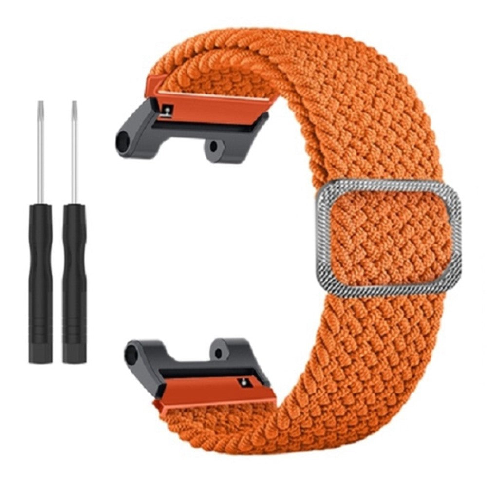 Elegant Amazfit T-Rex Pro / Amazfit Ares Stof Urrem - Orange#serie_3