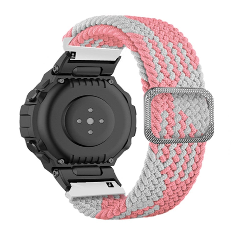 Kønt Amazfit T-Rex Pro / Amazfit Ares Nylon Rem - Pink#serie_4