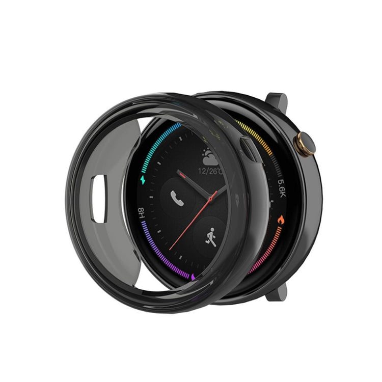 Amazfit Nexo Gennemsigtig Silikone Bumper  - Sort#serie_2