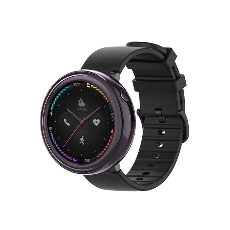 Amazfit Nexo Gennemsigtig Silikone Bumper  - Lilla#serie_5