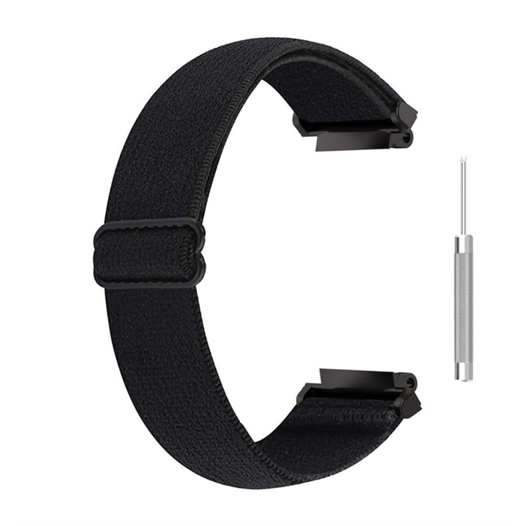 Rigtigt flot Amazfit T-Rex 2 Nylon Rem - Sort#serie_3