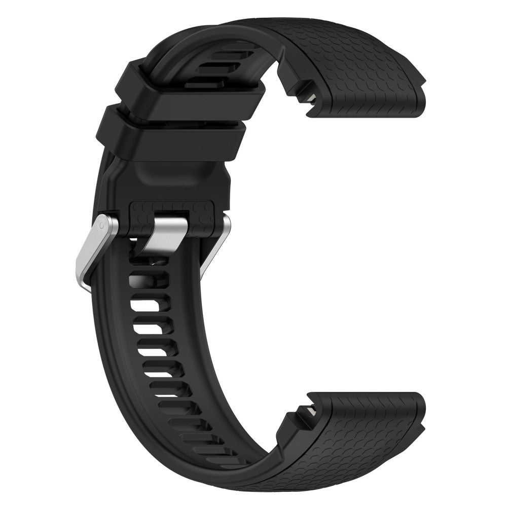 Helt Vildt Godt Silikone Universal Rem passer til Smartwatch - Sort#serie_1