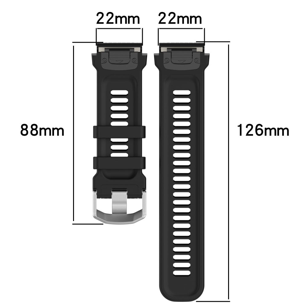 Helt Vildt Godt Silikone Universal Rem passer til Smartwatch - Lilla#serie_10