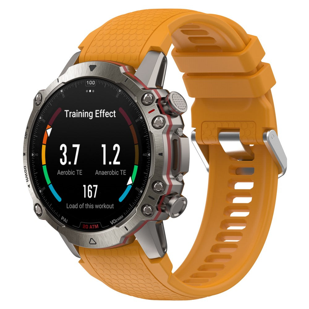 Helt Vildt Godt Silikone Universal Rem passer til Smartwatch - Gul#serie_6