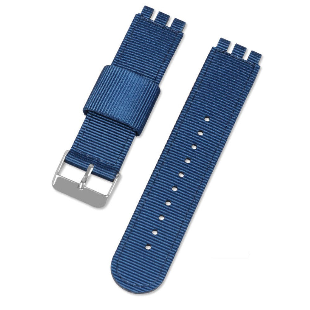 Meget sejt 17mm Nylon Rem - Blå#serie_7